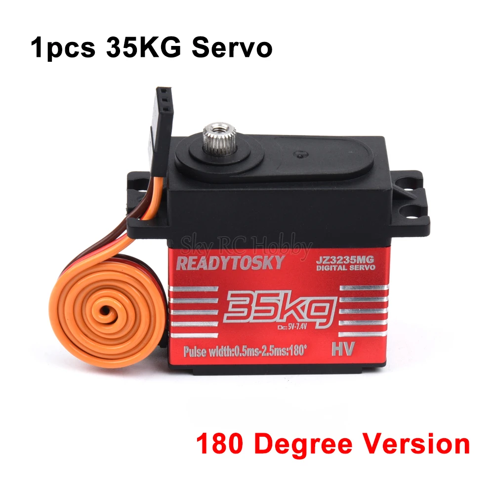 Heavy-Duty Waterproof Digital Servo with Metal Gears and 25T Arm