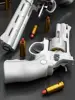 ZP-5 Children's Mechanical Cartridge Pistol Toy Catapult Revolver Continuous Firing Soft Bullet Toy for Children Shooting 5