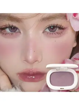 Heallor Monochrome Taro Purple Blusher Shadow Cream Mashed Potatoes Texture Cheek Blush Natural Lasting Multi-purpose Eye Shadow - Thumbnail 8