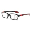 Square Frame Multifocal Reading Glasses Men Women Near and Far Progressive Eyeglasses Vintage Blue Light Blocking Presbyopia 5