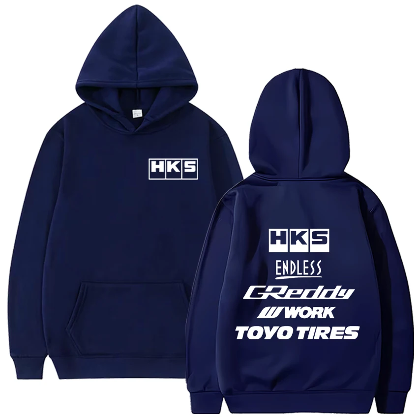 Men's Cool Hoodie Japan JDM Modified Car HKS ENDLESS Hoody Men Women Vintage Casual Sweatshirt Male Long Sleeve Pullovers 4