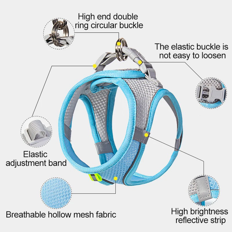 Compact & Comfy Harness for Dogs – Ideal for Small to Medium Breeds