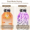 Portable Clothes Dryer Electric Clothing Drying Machine with Remote Control Folded Travel Clothes Drying Rack Laundry Dryer 4