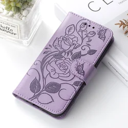 Leather Book Cover with Card Slot - Elegant and Durable Case for Honor 8A 2020 (PURPLE)