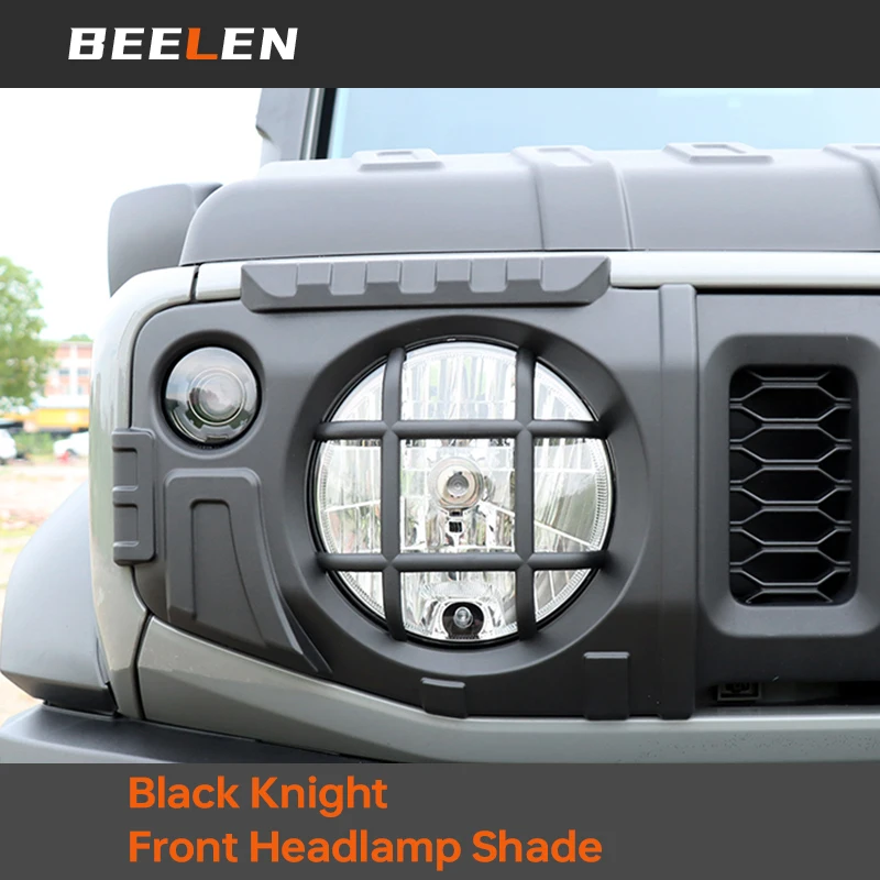 2Pcs Car Front Headlight Cover Headlight Trim Decor Fit For Suzuki Jimny Jb64 Sierra Jb74W 2019 2023 Accessori