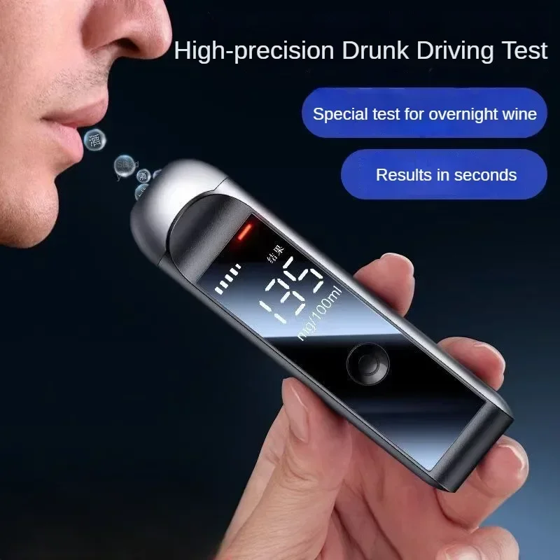 Breath Alcohol Tester Automatic Professional Rechargeable Breathalyzer Test Tools alcohol tester,breath alcohol tester