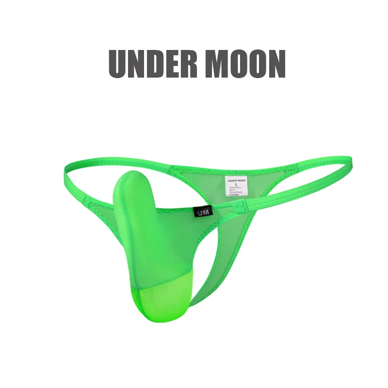 Low-rise Men's Underwear Breathable Mesh Up Pouch Thongs And G-strings male underwear