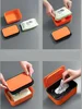 Portable Tissue Storage Box with Lid Dustproof Cover  for Wet Wipes Dispenser Home Office Mask Storage Box Sealed Organizer 3