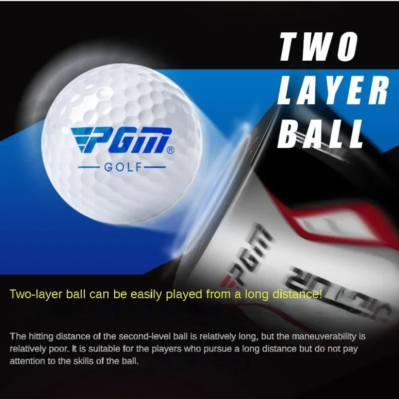 PGM Original Golf Ball Two Piece Match Ball Gift Box Package Golf Ball Set 12pcs Set Game Use Balls Q022 5