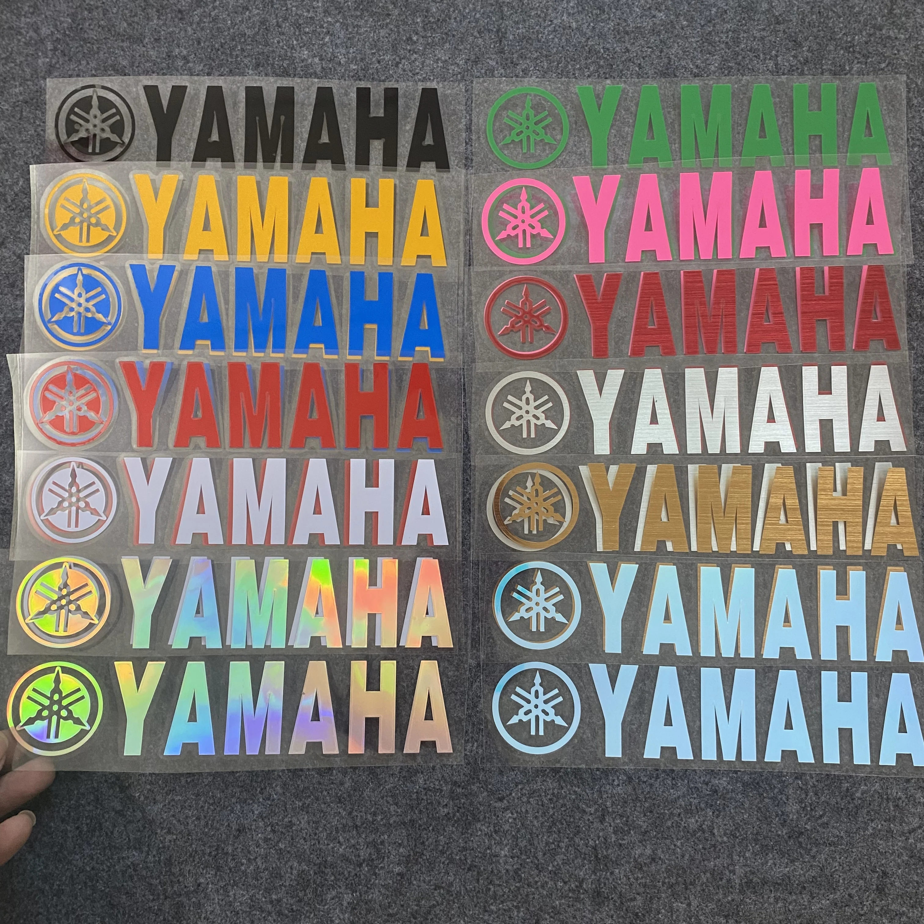 2Pcs Yamaha Motorcycle Sticker Piano Motorboat Vinyl Waterproof Sticker ...