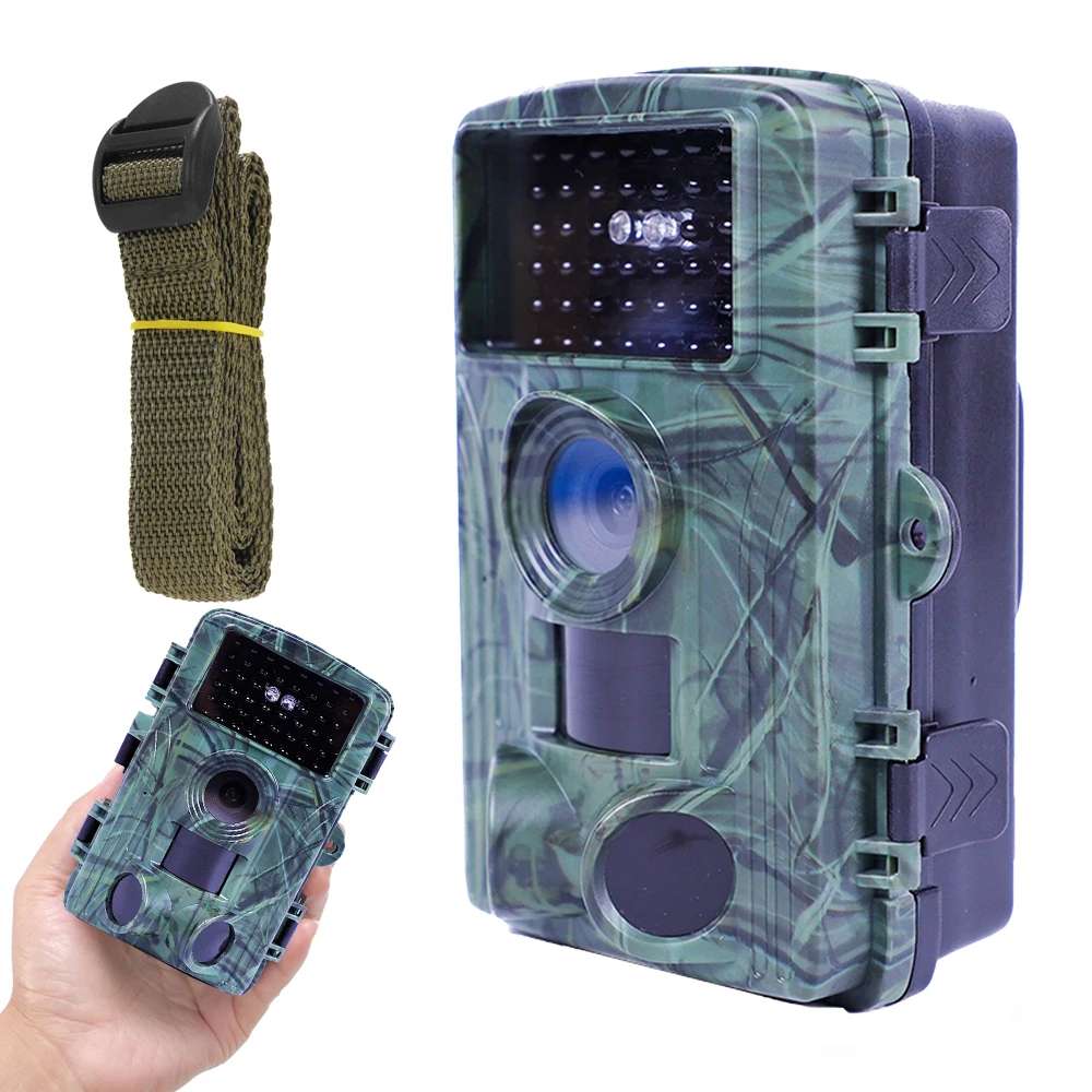 Hunting Trail Camera Trail Camera 2.7K Video Hunting Shooting Wildlife Trail Night Vision Waterproof 60MP WIFI Photo Outdoor Trap Camera Wildlife Monitoring