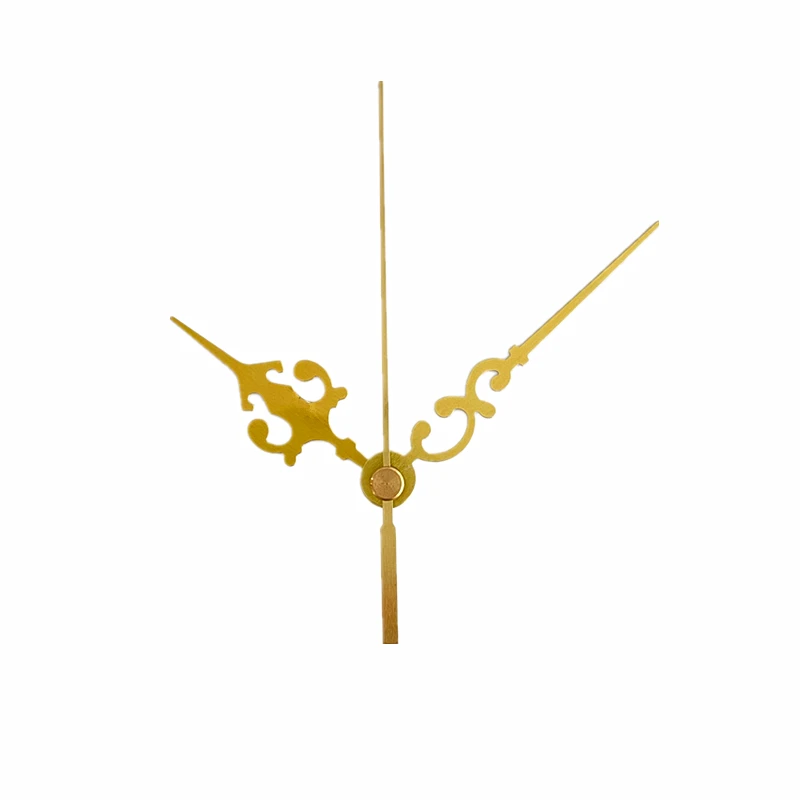 Gold Clock Hands Wall Modern Design Quartz Movement Mechanism Diy Clockwork Shaft For Hours Long