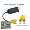 USB to CVBS RCA Video Output Adapter Box Interface Connect to Monitor Display Device for Android Radio Multimedia 1