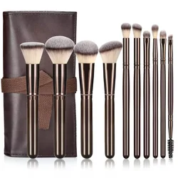 Professional 24 - Piece Makeup Brush Set (10pcs with bag)