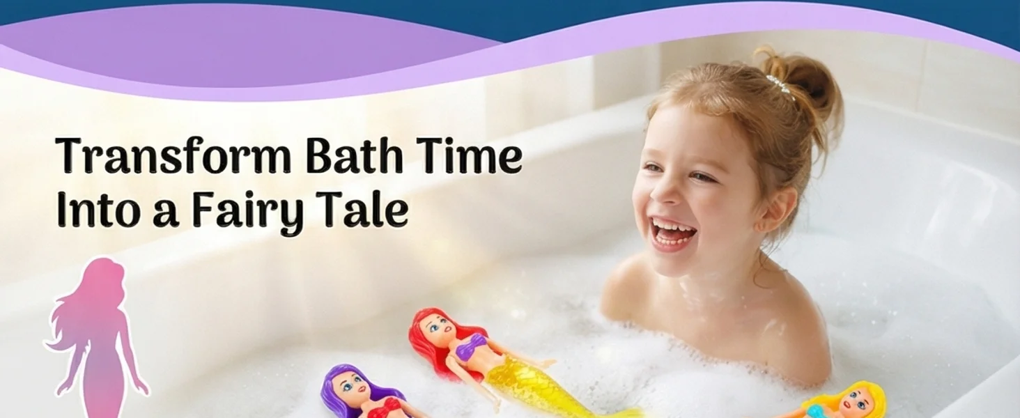 High-Quality Mermaid Diving Toys, Mermaid Bathtub Toys, Mermaid Swimming Pool Toys, Children's Boys' & Girls' Adult Swimming Pool Games