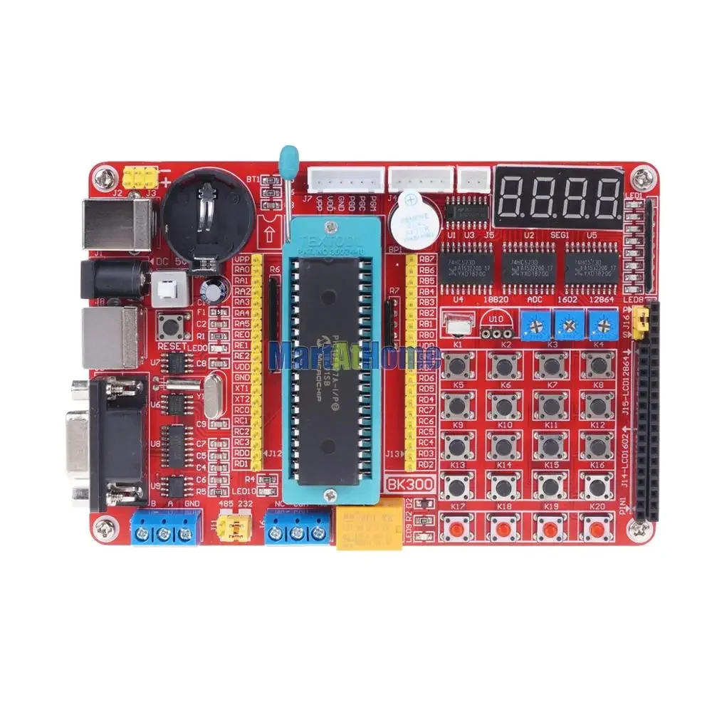 PIC Development board PIC Microcontroller Learning Board PIC16F877A BK300 + 5V DC