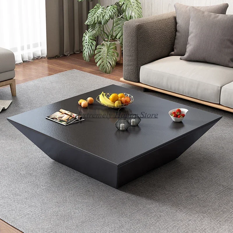 

Luxury Storage Coffee Table Designer Modern Low Nordic Drawers Side Table Square Large Stolik Kawowy Furniture For Living Room