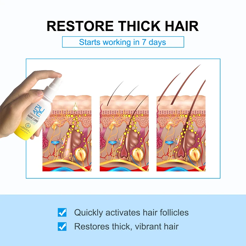 PURC Cooling العناية بالشعر رذاذ البيوتين رشاقته ت...