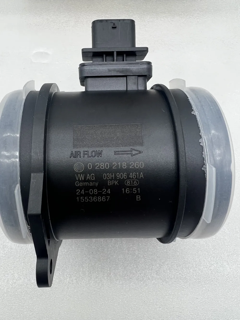 0280218260 03H906461A MAF Air Mass Sensor Flow Meter For Volkswagen 3.6L V6 GAS DOHC