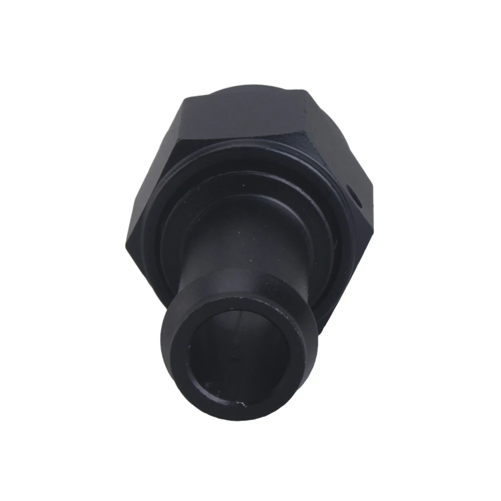 Black Aluminum Straight Female AN6 AN8 AN10  to 3/8,5/16,1/2,1/4 Barb Swivel Hose Adapter Fitting