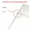 100pcs/Lot 8mm & 9mm Stainless Steel Replacement Hinge Pins For Zippo Kerosene Lighter Out Case Link Repair Accessory Wholesale 2