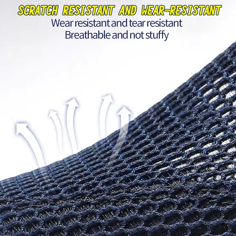 LYSCHY Motorcycle Jacket Summer Mesh Breathable Reflective Motorbike Jacket Men CE Anti-drop Wear-resistant Moto Cycling