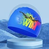 Women Men Waterproof Flexible Silicone 3D Pool Hat Hair for Protection Swim Pool Swimming Cap for Head Cover for Adults Dropship 4