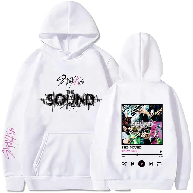 Sweat à capuche Stray Kids The Sound Album pour femme, sweats à