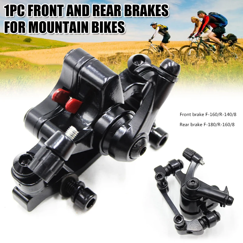 

Mountain Bike BB8 Mechanical Front and Rear Disc Brake Calipers Durable Bicycle Accessory Durable Disc Brake Calipers Parts