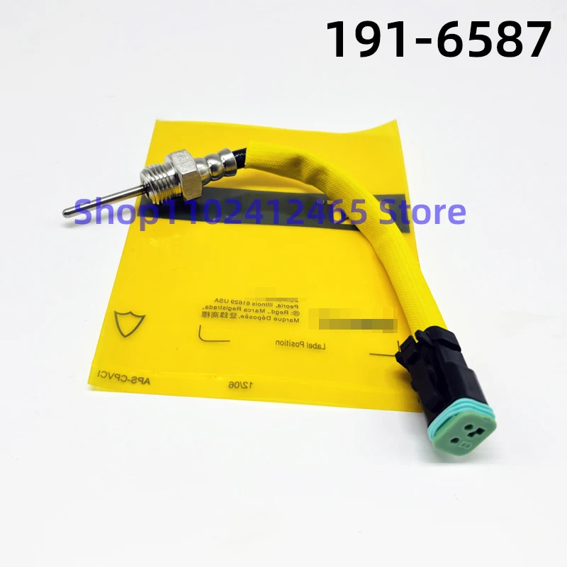 

191-6587 1916587 Excavator Water Temperature Sensor VOE1916587 For Caterpillar E322C E325C E330C Excavator Parts