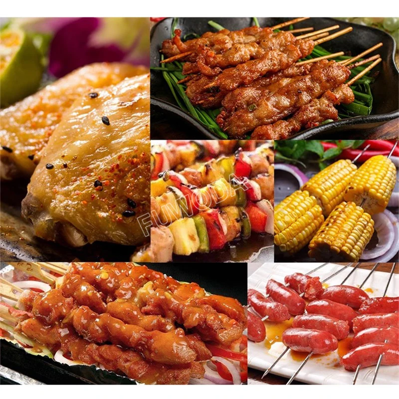 High Capacity High PowerElectric Oven Smokeless Electric Grill Furnace Vertical Spin Barbecue Oven Lazy Home Automatic 6
