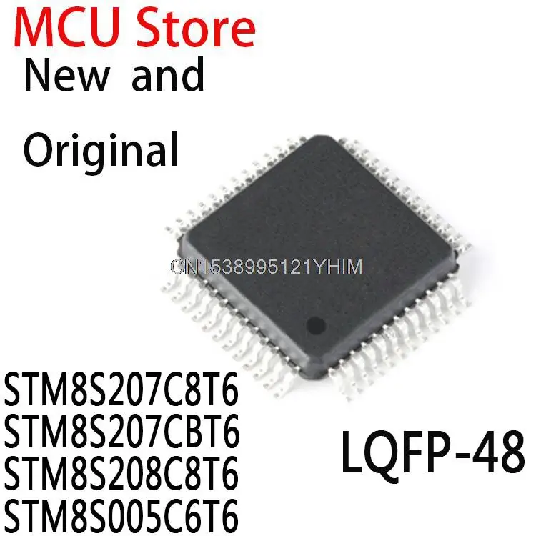 

50PCS STM8S208 STM8S207 STM8S STM8S207C8T6TR LQFP-48 New In Stock IC Chip STM8S207C8T6 STM8S207CBT6 STM8S208C8T6 STM8S005C6T6