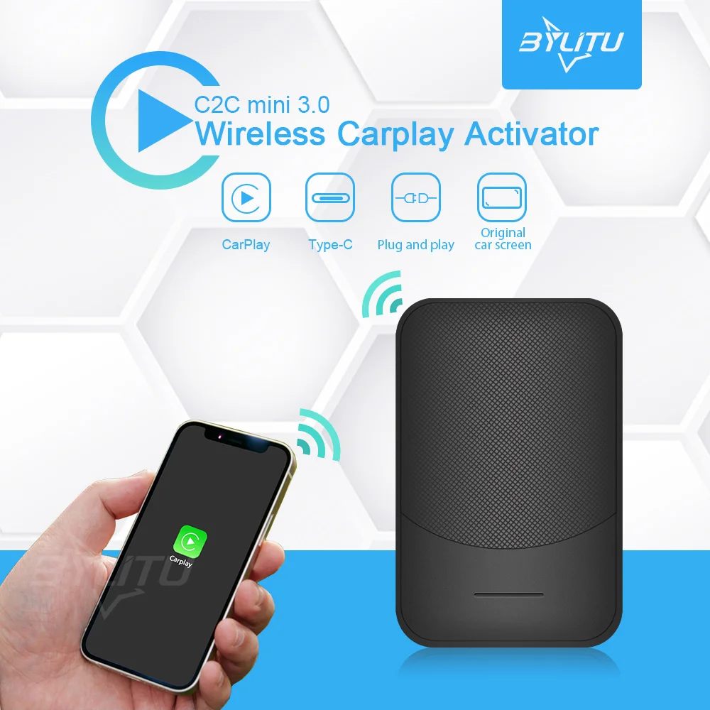 

CarPlay Android автоматический проводной и беспроводной адаптер Ai Box Автомобильный мультимедийный плеер автоматическое подключение plug and play Bluetooth