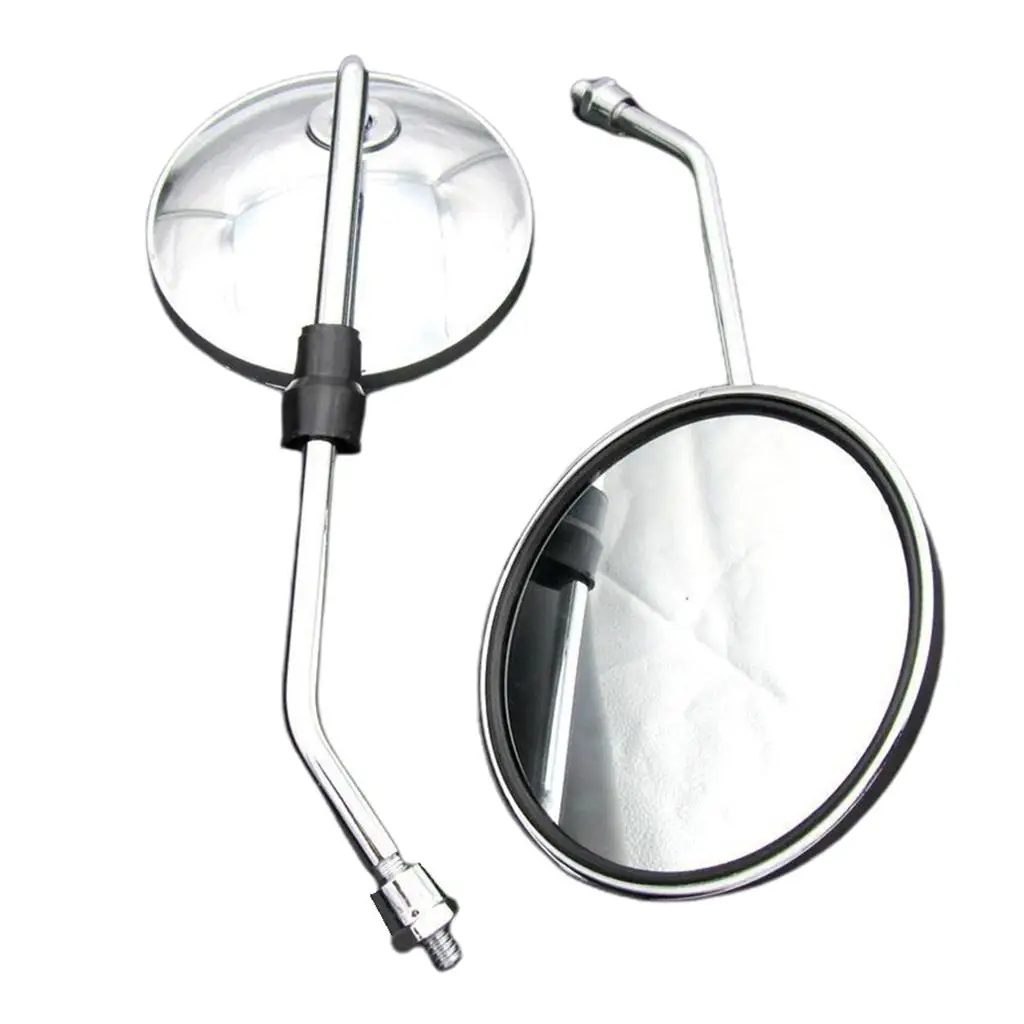

2pcs Motorcycle Back View Mirror for Electric Bicycle Moped, 8mm Thread