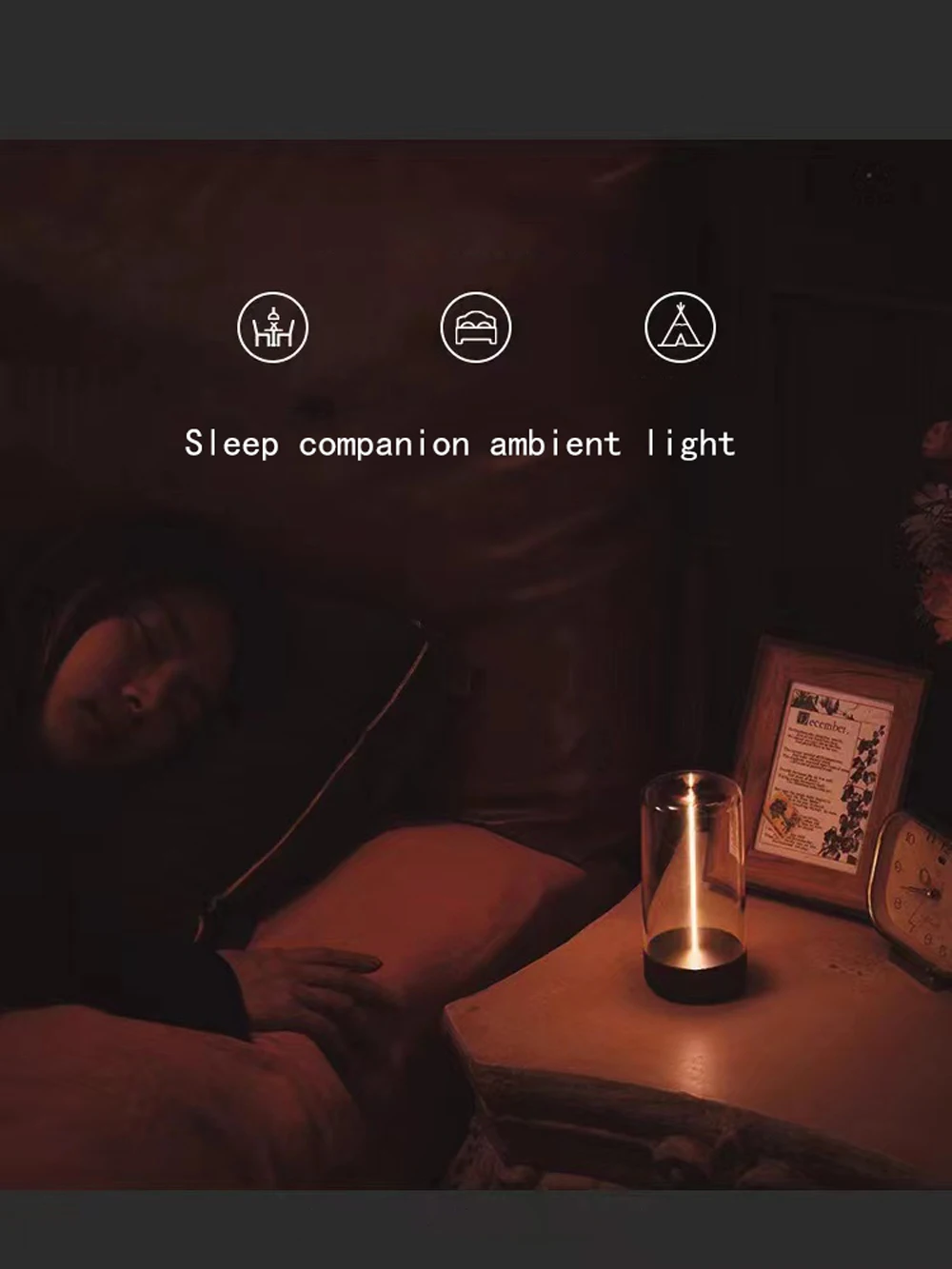 Quantum Magnetic Atmosphere Light Usb Charging Portable Light High Transparency And Drop Resistant Creative Led Atmosphere Light