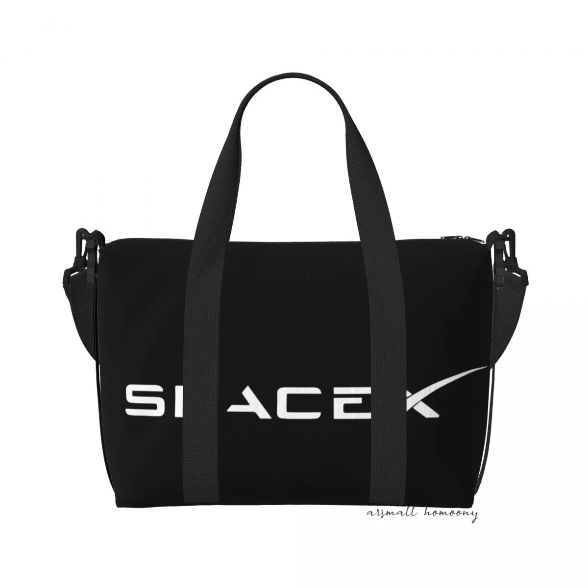 

Дорожная Спортивная Сумка SpaceX, персонализированные сумки на выходные с ремешком через плечо, спортивная сумка для женщин