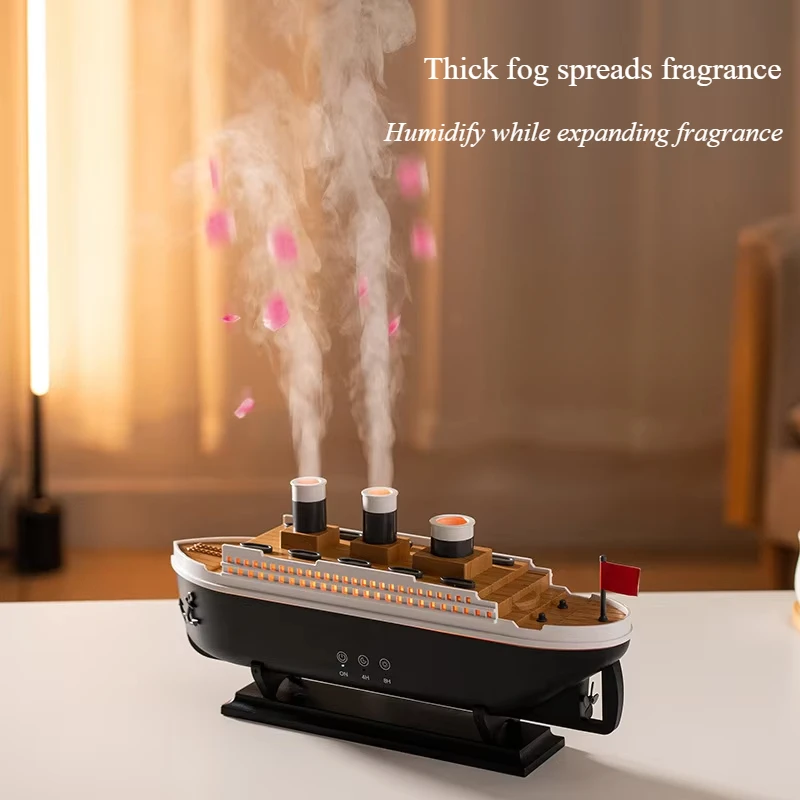 Simulated ship aromatherapy machine and humidifier