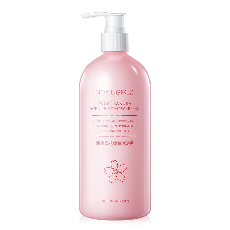 Sakura Shower Gel Body Wash Hydrating Moisturising Nourishing Cleansing Women Cherry Blossom Fragrance Tender Whitening Body 젤 body wash
