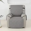 1seater Waterproof Recliner Cover Solid Color Quilted Armchair Slipcover Pet Kids Accent Couch Cushion Living Room Hotel Home 4