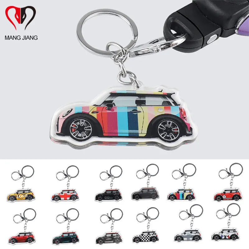 Universal Car Model Keychains For Mini Cooper F55 F56 F54 R55 R56