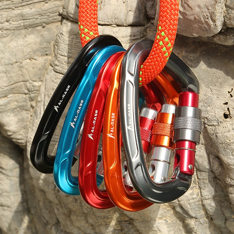 25kn Climbing Screw Carabiner 25kn Rock Climbing Carabiner Rock