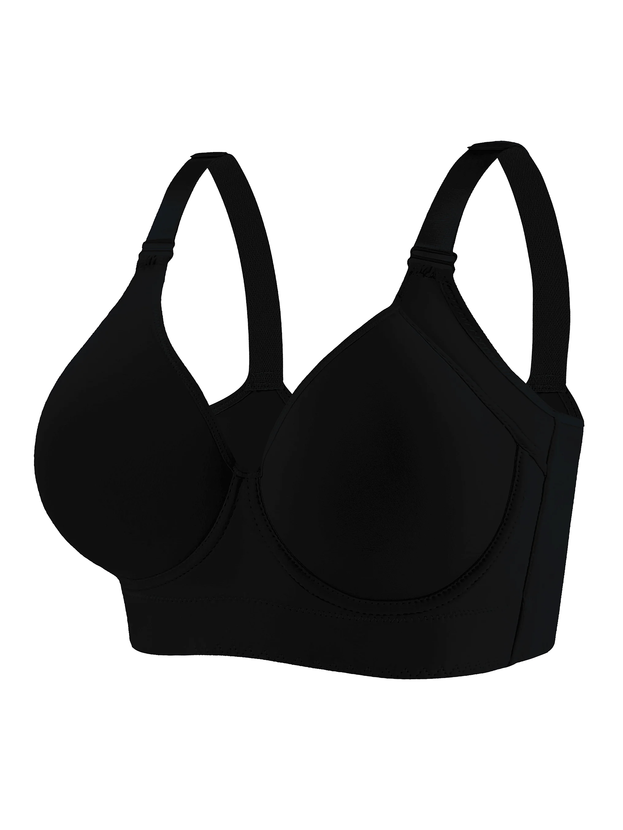 Western sizes of underwear with steel rims, gathered together to prevent sagging, sporty and beautiful back, deep V-bra 5