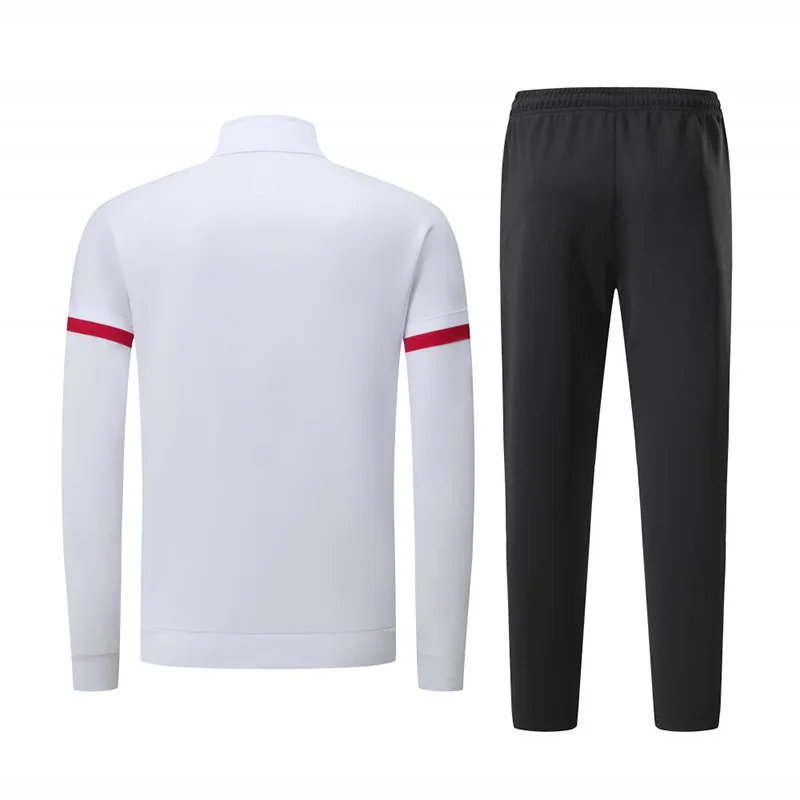 Unisex Sports Winter Training Uniform New Arrival Professional Tracksuit Zip Up Jacket and Pants Sets Classic Field Sportswear