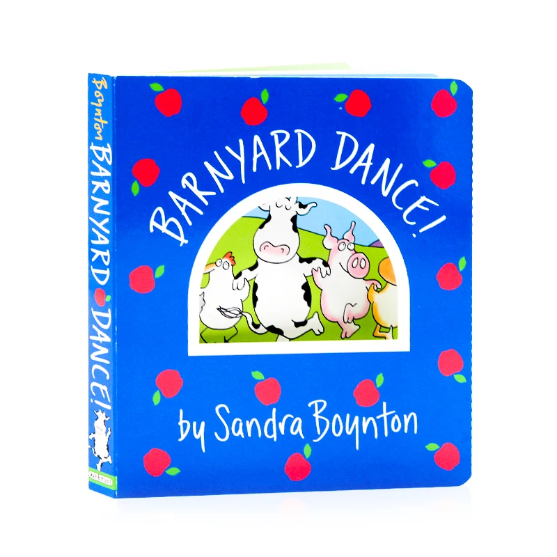 

Barnyard Dance Сандра Бойнтон, детские книги на английском языке для возраста 1, 2, 3, 4, книга с картинками в твердом переплете 9781563054426