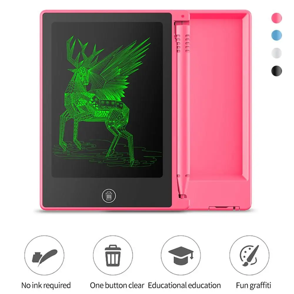 4.5 인치 LCD 태블릿 그리기 보드 전자 그래픽 필기 메모장 디지털 태블릿 어린이 선물 액세서리