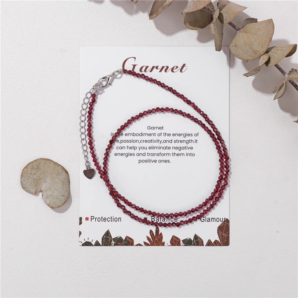 Collana multipietra personalizzata, collana di cristallo grezzo, gioielli unisex, collana con 1, 2, 3, 4 o 5 pietre, regalo di gioielli personalizzati per donne o uomini, Otis B - Italia