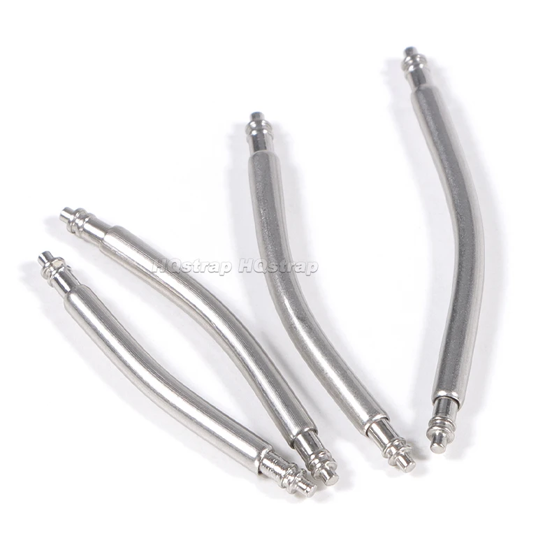 Premium Stainless Steel Curved Spring Bar Set - 10pcs
