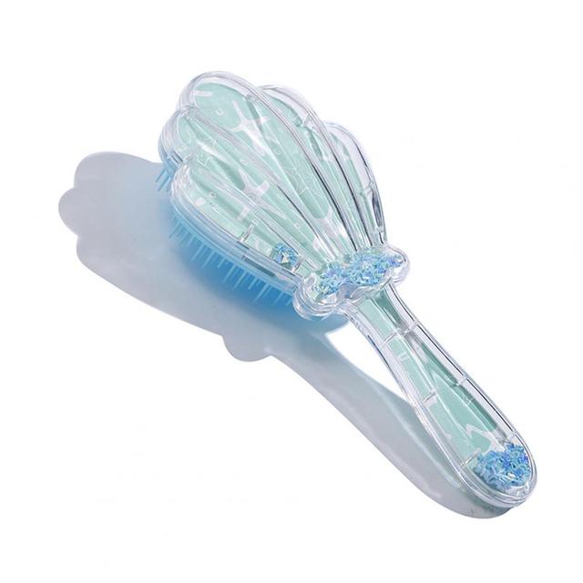Comb Delicate Portable ABS Green-bottomed Starfish Air Cushion Comb for Home