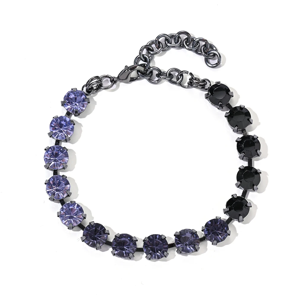 Luxuriöses Strass-Armband für Damen, trendige Vintage-Armreifen, Party, Festival, Hochzeit, Alltag, Schmuck, Accessoires, beste Geschenke – Detail 8