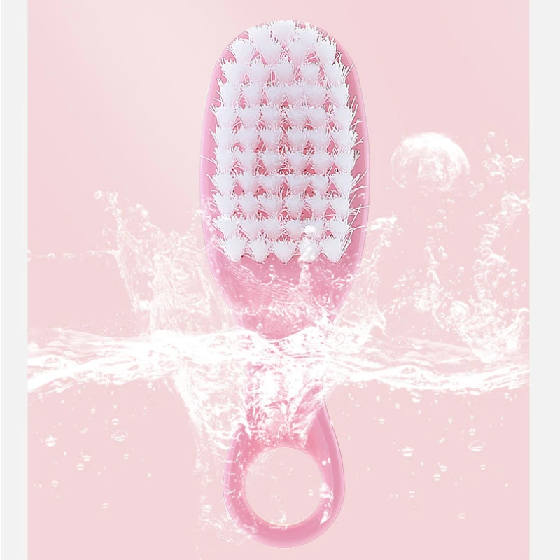 Baby hair removal bath massage brush newborn child bath shampoo soft and comfortable soft bristle brush infant care comb set baby brush